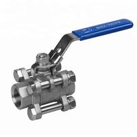 Low Price Good Quality 3pc Stainless Steel Heavy Weight Ball Valve